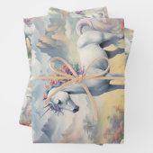 Eenhoorn Wrapping Papier Flat Sheet Inpakpapier Vel (In situ)