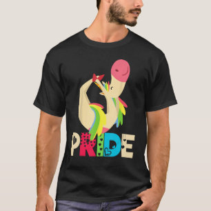 Eenhoorn Yoga Zen Pride Rainbow Gay Eenhoorns Moed T-shirt