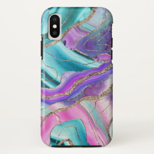 Eenhoorn Zeemeermin Agiet Glitter Glam #1 #marble Case-Mate iPhone Case