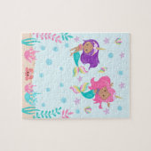 Eenhoorn zeemeerminnen onder het Zee Medium Skin T Legpuzzel (Horizontaal)