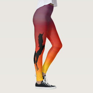 Eenhoorn  Zonsondergang Leggingen Leggings