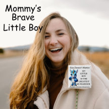 Eenhoorn, zoon, Kind, MS Warrior Button