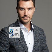 Eenhoorn, zoon, Kind, MS Warrior Button