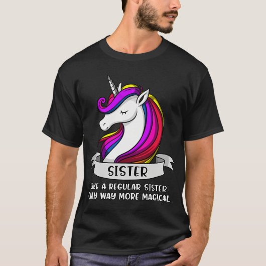Eenhoorn Zus T-shirt (Voorkant)
