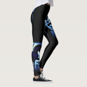 Eenhoorn zwart magische fee in donker bos leggings (Rechts)