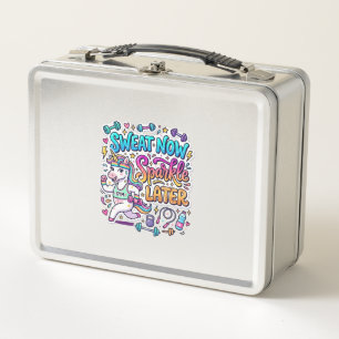 Eenhoorn Zweet Nu Glans Later Cadeau Idee Vector D