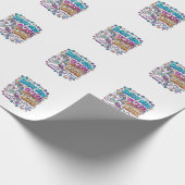 Eenhoorn Zweet Nu Glans Later Cadeaubon Vector D Cadeaupapier (Hoek)