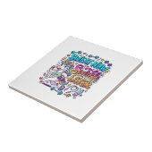 Eenhoorn Zweet Nu Glans Later Cadeaubon Vector D Tegeltje (Zijkant)