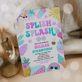 Eenhoorn Zwembad Party Tropische Zomer Zwembad Ver Kaart