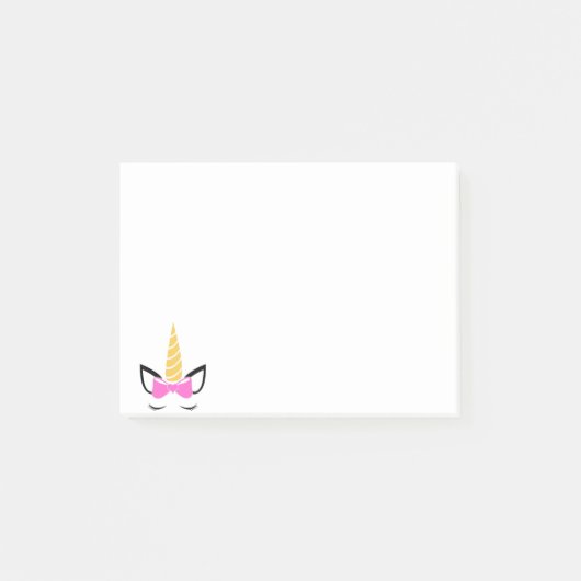 eenhoornboeggordels post-it® notes (Voorkant)