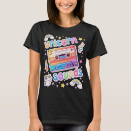 Eenhoorncassettescollage T-shirt