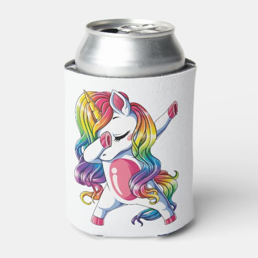 eenhoorndabbing blikjeskoeler (Blikje Voorkant)