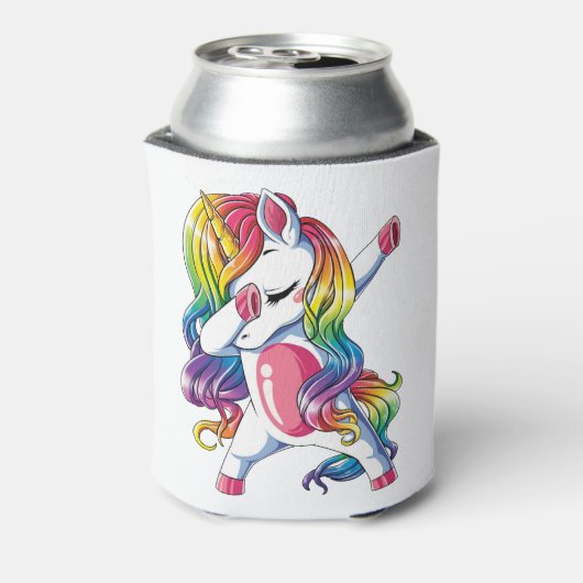 eenhoorndabbing blikjeskoeler (Blikje Achterkant)