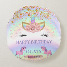 Eenhoornfeest Regenboog 1e verjaardag grillig meis