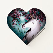 eenhoornhartlaptop notitieboek (Achterkant)