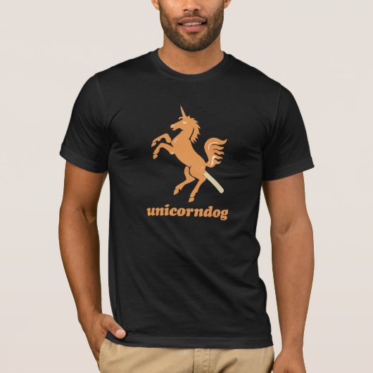 eenhoornhond t-shirt (Voorkant)