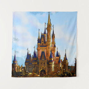 eenhoornkasteel wandkleed