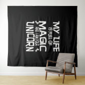 eenhoornleven wandkleed (In Situ (horizontaal))