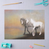 Eenhoornliefde in de regenboogwereld tissuepapier (Craft)