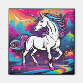 Eenhoornmagneet Magneet (Voorkant)