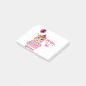 eenhoornmeisje post-it® notes (Schuin)