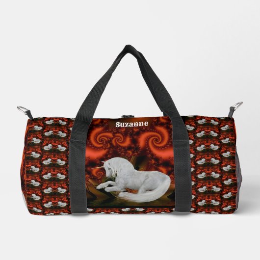  eenhoornpaard gepersonaliseerd plunjezak (Voorkant)