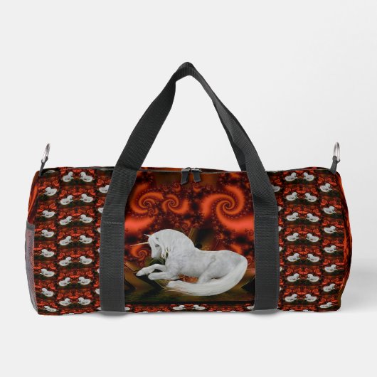  eenhoornpaard gepersonaliseerd plunjezak (Achterkant)