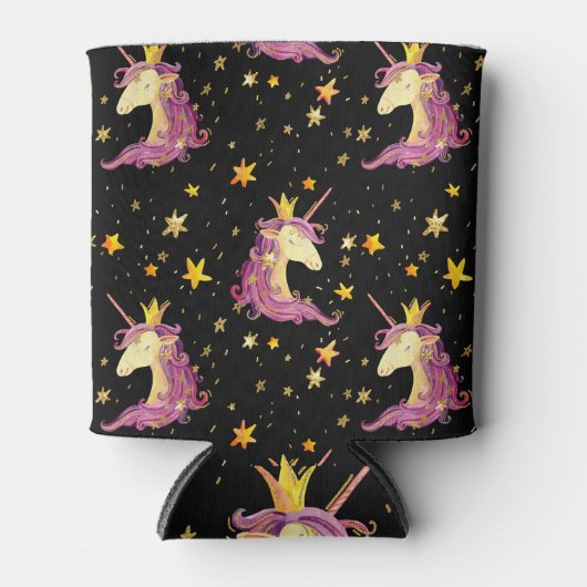 Eenhoornprinses: Waterverf sprookje Blikjeskoeler (Voorkant)