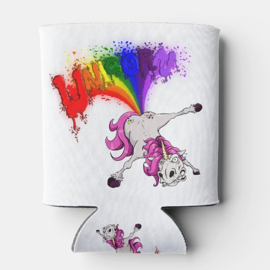 eenhoornregenboogvanger blikjeskoeler (Achterkant)