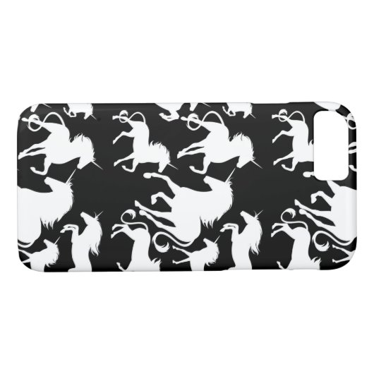 eenhoorns Case-Mate iPhone case (Achterkant (Horizontaal))
