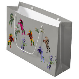 Eenhoorns Custom Gift Bag - Groot, glanzend Large Cadeautasje