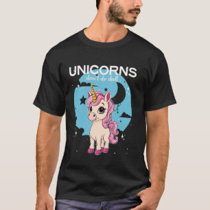 Eenhoorns doen niet saai Eenhoorn T-shirt