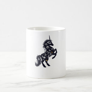 Eenhoorns en het universum koffiemok