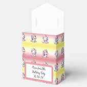 Eenhoorns en madeliefjes, verjaardagsfeestje dank bedankdoosjes (Geopend)