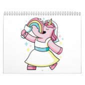 eenhoorns en regenbogen  kalender (Hoes)