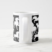 eenhoorns grote koffiekop (Achterkant)