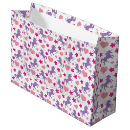 Eenhoorns & Harten Patroon Groot Cadeauzakje