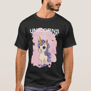 Eenhoorns herinneren ons eraan om in wonder te gel t-shirt