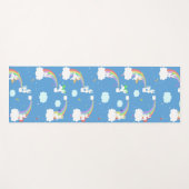 Eenhoorns in de Sky Yoga Mat (Voorkant (horizontaal))