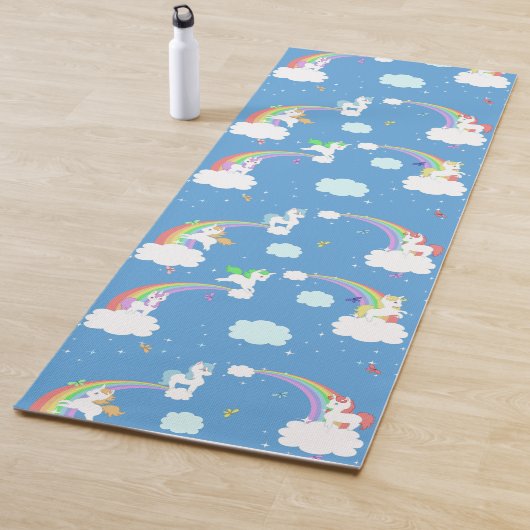 Eenhoorns in de Sky Yoga Mat (In situ)