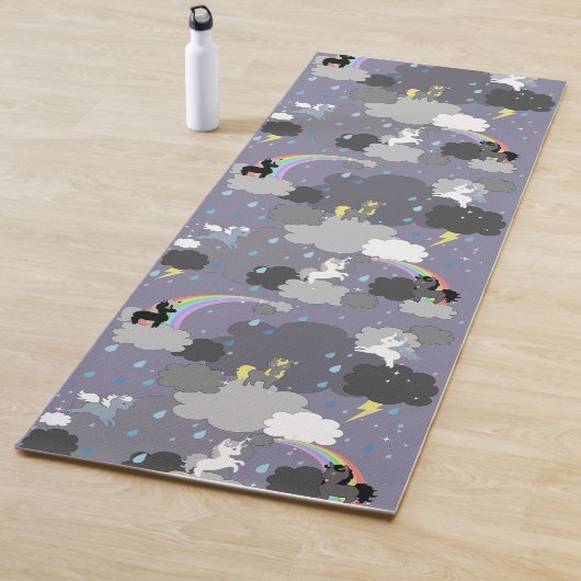Eenhoorns in een Thunderstorm Mat (In situ)