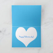 Eenhoorns in liefde Valentijnse kaart (Binnen)