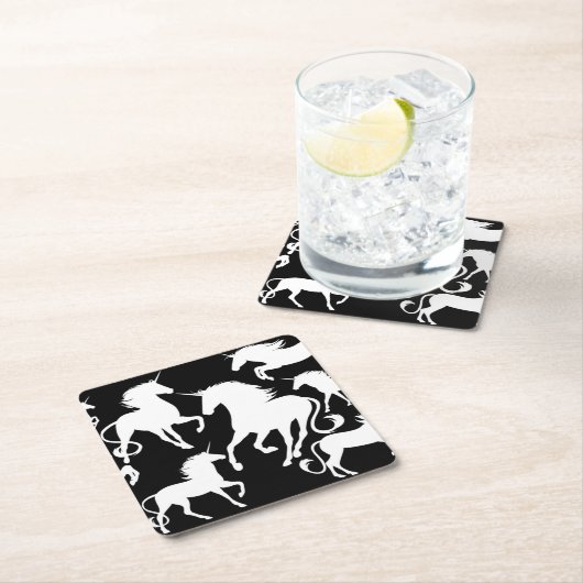 eenhoorns kartonnen onderzetters (Insitu)