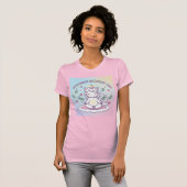 Eenhoorns manifesteren ook - Vreugde Fest T-shirt (Voorkant volledig)