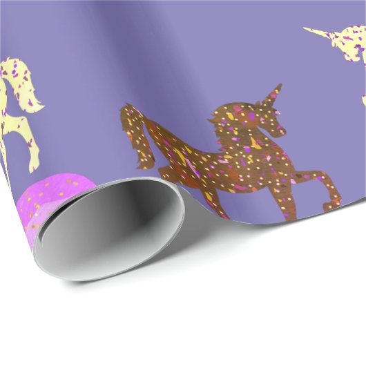 Eenhoorns Masters Donuts Cadeaupapier (Rol Hoek)