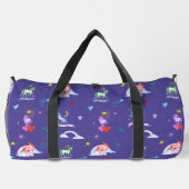 Eenhoorns met grote Waterverf Plunjezak (Achterkant)