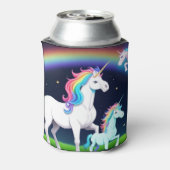 Eenhoorns met magie blikjeskoeler (Blikje Achterkant)