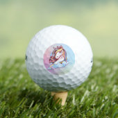 Eenhoorns & Regenbogen Golfballen (Insitu Shirt)