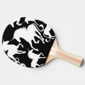 eenhoorns tafeltennisbatje (Zijkant)
