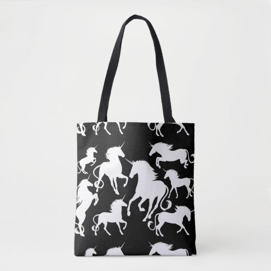 eenhoorns tote bag (Voorkant)